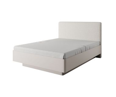Ліжко (каркас) Perfect Ланте/Lante 160 з м'яким узголів'ям Беж (PFH-091125)