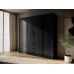 Шкаф для одежды Perfect Келли / Kelly 4D 4-дверный Черный (PFH-091881)