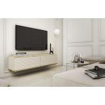 Тумба під телевізор навісна Perfect Оро/Oro 2-дверна RTV135 MDF Бежевий (PFH-091356)