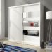 Шафа-купе Perfect Травня III / Maja III 200 2-дверна з дзеркалом Біла (PFH-091804)