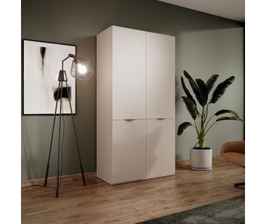 Шкаф для одежды Perfect Сендбокс / Sandbox NOVA 2-дверный Беж песочный (PFH-091905)