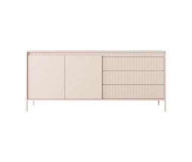 Комод Perfect Сенсо/Senso 2-дверный с 3 ящиками 2D3S/187 Беж (PFH-091108)