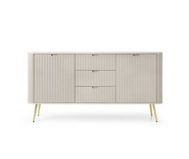 Комод Perfect Зова/Zova 2-дверный с 3 ящиками и золотыми ножками KSZ168 Кашемир (PFH-091282)