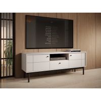 Тумба під ТБ Perfect Джапанді / Japandi RTV154 2-дверна з 1 ящиком Кашемір (PFH-091468)