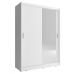 Шкаф-купе Perfect Мая / Maja 150 2-дверный с зеркалом Белый (PFH-091774)