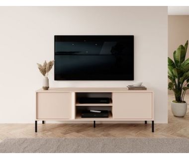 Тумба під телевізор Perfect Даст/Dast 2-дверна 2D/153 Беж (PFH-091009)