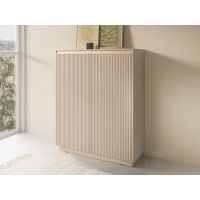 Комод високий Perfect Роял / Royal KW104 2-дверний Бежевий (PFH-091287)