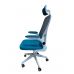 Крісло обертове комп'ютерне/дитяче OC-8970W Perfect Україна Сірий/блакитний (PFH-092061)