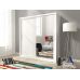Шафа-купе Perfect Травня I/Maja I 200 2-дверна з дзеркалом Біла (PFH-091780)