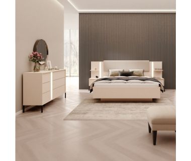 Спальня Perfect ГОСТ / Dast B Беж (PFH-091644)