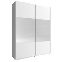 Шафа-купе Perfect Міка I/Mika I 150 2-дверна з дзеркалом Біла (PFH-091749)