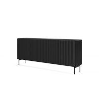 Комод Perfect Мути / Muti 4D/195 4-дверный Черный (PFH-091393)