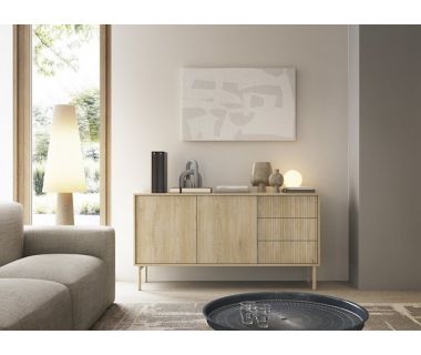 Комод Perfect Таво / Tavo 2D3S/153 2-дверний з 3 ящиками Дуб кремону (PFH-091399)