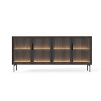 Комод з підсвічуванням Perfect Лумі / Lumi 4D/181 4-дверний Дуб Дунін (PFH-091383)