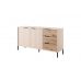 Комод Perfect Рейв/Rave 2-дверный с 3 ящиками 2D3S/153 Беж/викинг (PFH-091083)