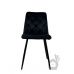 Стілець кухонний ANETTE Perfect Чорний каркас/Чорний (PFH-092063)