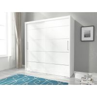 Шафа-купе Perfect Мая Алю / Maja Alu 200 2-дверна Біла (PFH-091791)