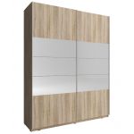 Шафа-купе Perfect Міка I/Mika I 150 2-дверна з дзеркалом Дуб сонома (PFH-091751)