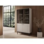 Вітрина Perfect Джапанді / Japandi WT104 2-дверна Кашемір (PFH-091472)