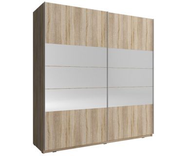 Шафа-купе Perfect Міка I/Mika I 200 2-дверна з дзеркалом Дуб сонома (PFH-091752)