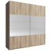 Шафа-купе Perfect Міка I/Mika I 200 2-дверна з дзеркалом Дуб сонома (PFH-091752)