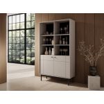 Стелаж Perfect Джапанді / Japandi R104 2-дверний Кашемір (PFH-091471)