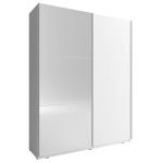 Шафа-купе Perfect Міка II / Mika II 150 2-дверна з дзеркалом Біла (PFH-091753)