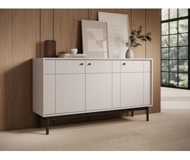 Комод Perfect Джапанді / Japandi K154 3-дверний Кашемір (PFH-091470)