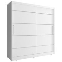 Шафа-купе Perfect Мая Алю / Maja Alu 180 2-дверна Біла (PFH-091794)