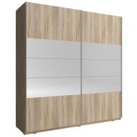 Шафа-купе Perfect Міка I/Mika I 200 2-дверна з дзеркалом Дуб сонома (PFH-091752)