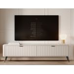 Тумба под телевизор Perfect Ланте/Lante 2-дверная с черными ножками 2D/163 Беж (PFH-091183)