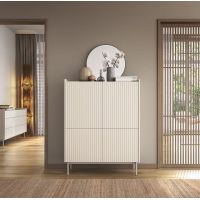 Комод високий Perfect Левел / Level 4-дверний 4D/103 Біж/дуб сканді (PFH-091157)