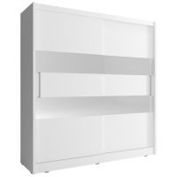 Шкаф-купе Perfect Мая II / Maja II 180 2-дверный с зеркалом Белый (PFH-091795)