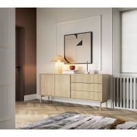 Комод Perfect Таво / Tavo 2D3S/187 2-дверний з 3 ящиками Дуб кремону (PFH-091400)