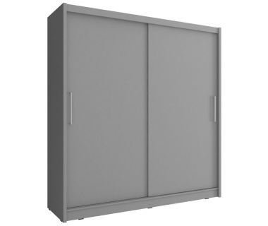 Шкаф-купе Perfect Вики / Wiki 200 2-дверный Графит (PFH-091833)
