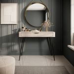 Стіл туалетний Perfect Ланте/Lante 1S/100 з 1 ящиком та чорними ніжками Беж (PFH-091170)