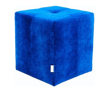 Пуф Кристи – обивка Финт Роял Блю