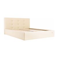 Ліжко Манчестер - розмір 160 х 200 – комплектація Комфорт – оббивка Флай 2207