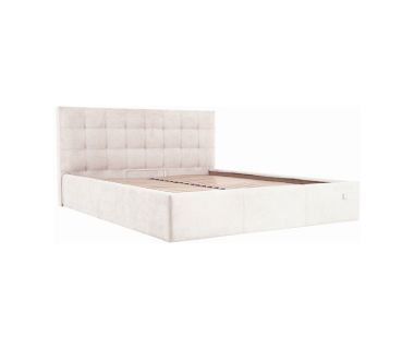 Кровать Честер – размер 160 х 200 – комплектация Комфорт – обивка Мисти Милк