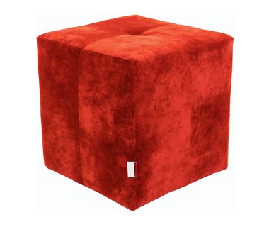 Пуф Кристи – обивка Финт Роял Терракота