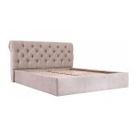 Ліжко Лондон - розмір 160 х 200 - комплектація Комфорт - оббивка Місті Мокко