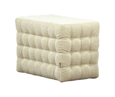 Пуф Матильда Двойной - обивка Гоя 2 Бежевый
