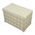 Пуф Матильда Двойной - обивка Гоя 2 Бежевый в интернет-магазине "Мебли Даром"
