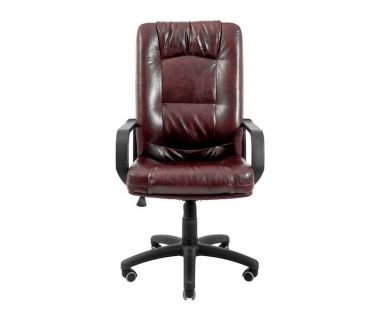 Крісло комп'ютерне Альберто - Пластик - Титан Фірензе