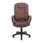 Крісло комп'ютерне Каліфорнія Ю - Пластик Річ - Місті Шоколад