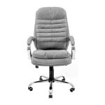 Кресло компьютерное Валенсия - Хром - Бонд 16 Грей