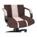 Крісло комп'ютерне Атлант - Пластик Річ - Місті Шоколад + Бежевий в інтернет магазині "Меблі Даром"