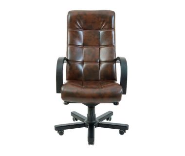 Кресло компьютерное Вирджиния - Вуд - Титан ДК Браун