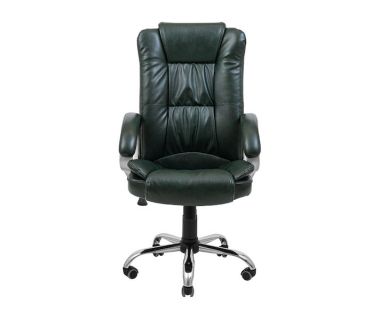 Кресло компьютерное Калифорния Ю – Хром – Мадрас Грин Индия