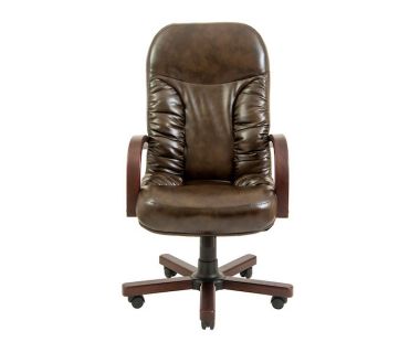 Крісло комп'ютерне Буфорд - Вуд - Мадрас Верде